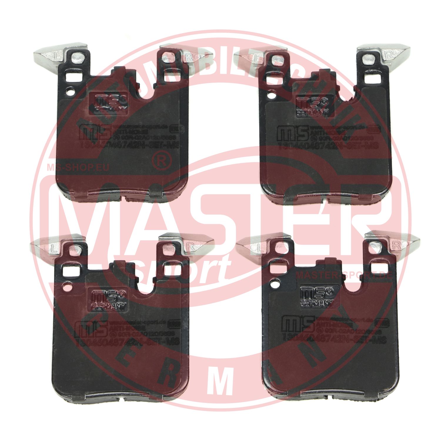 Placute frana MASTERSPORT GERMANY 13046048742N-SET-MS
